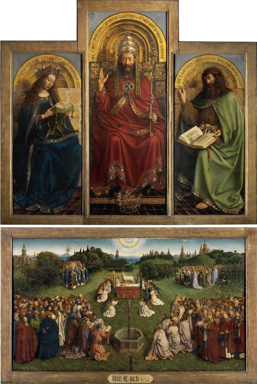 Jan Van Eyck Ghent Altar (mk08) Germany oil painting art